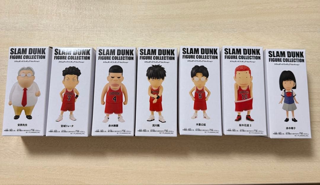 新品 SLAM DUNK フィギュアコレクション 7体セット
