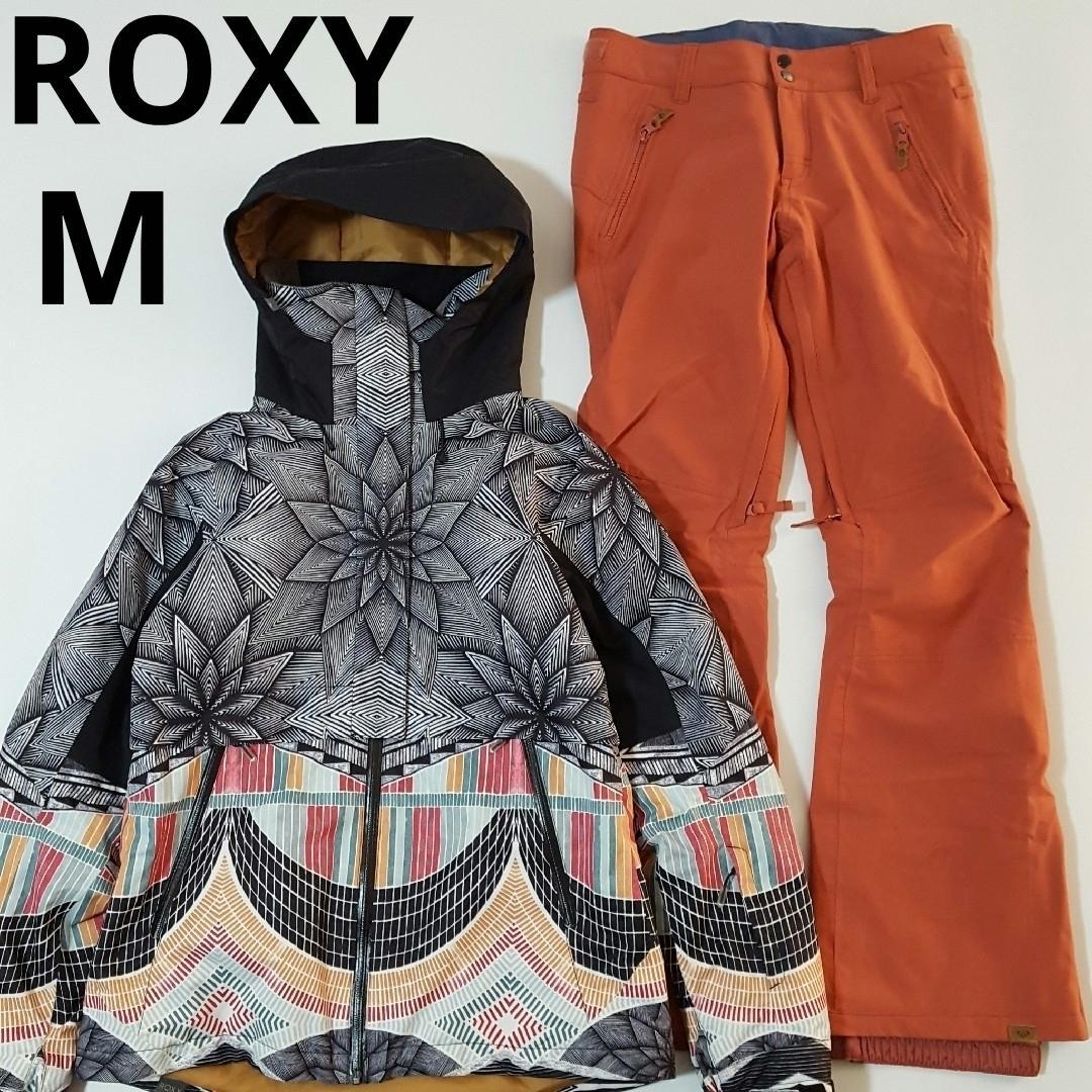 ROXY レディース スノーウェア 上下セット 防水透湿 スキー スノボー M