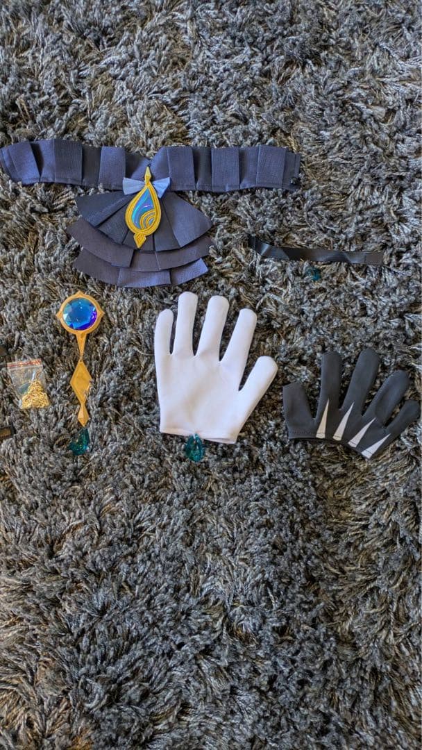 原神 フリーナ 白 コスプレ衣装 猫と三丁目＋ウィッグ セット