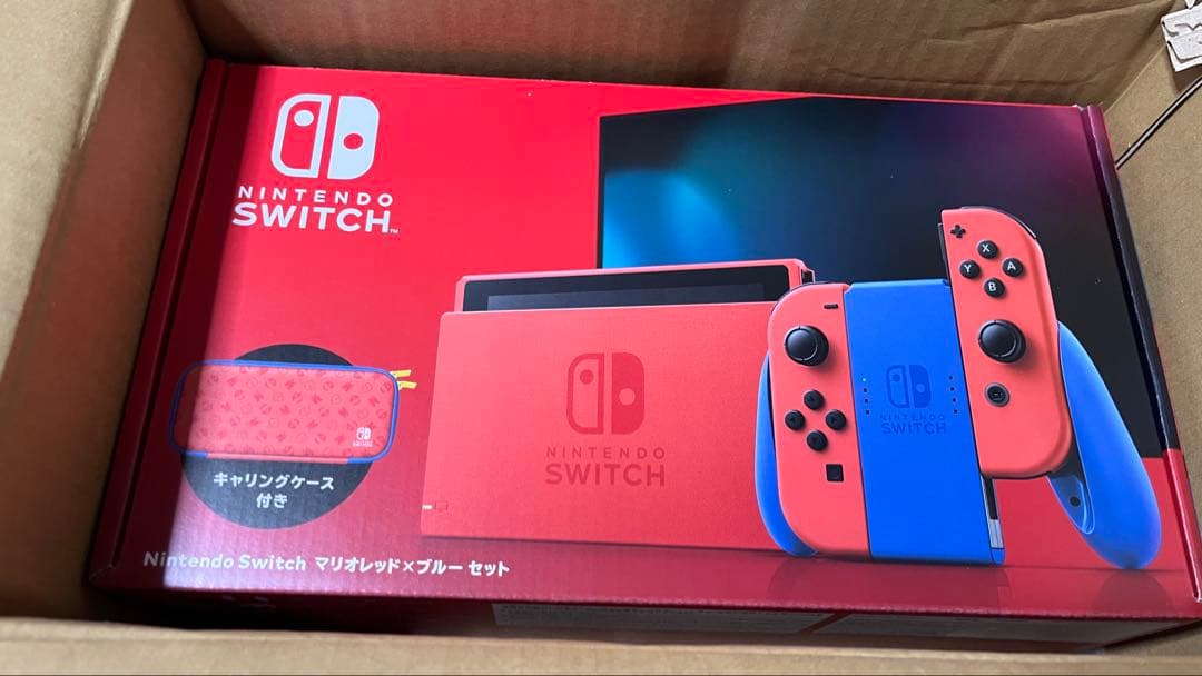 新品限定品 Nintendo Switch マリオレッド 特典付き スイッチ
