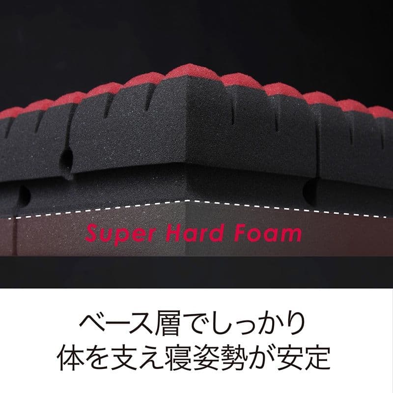 エアー ベッドマットレス Regular　シングル黒　Air SI 西川