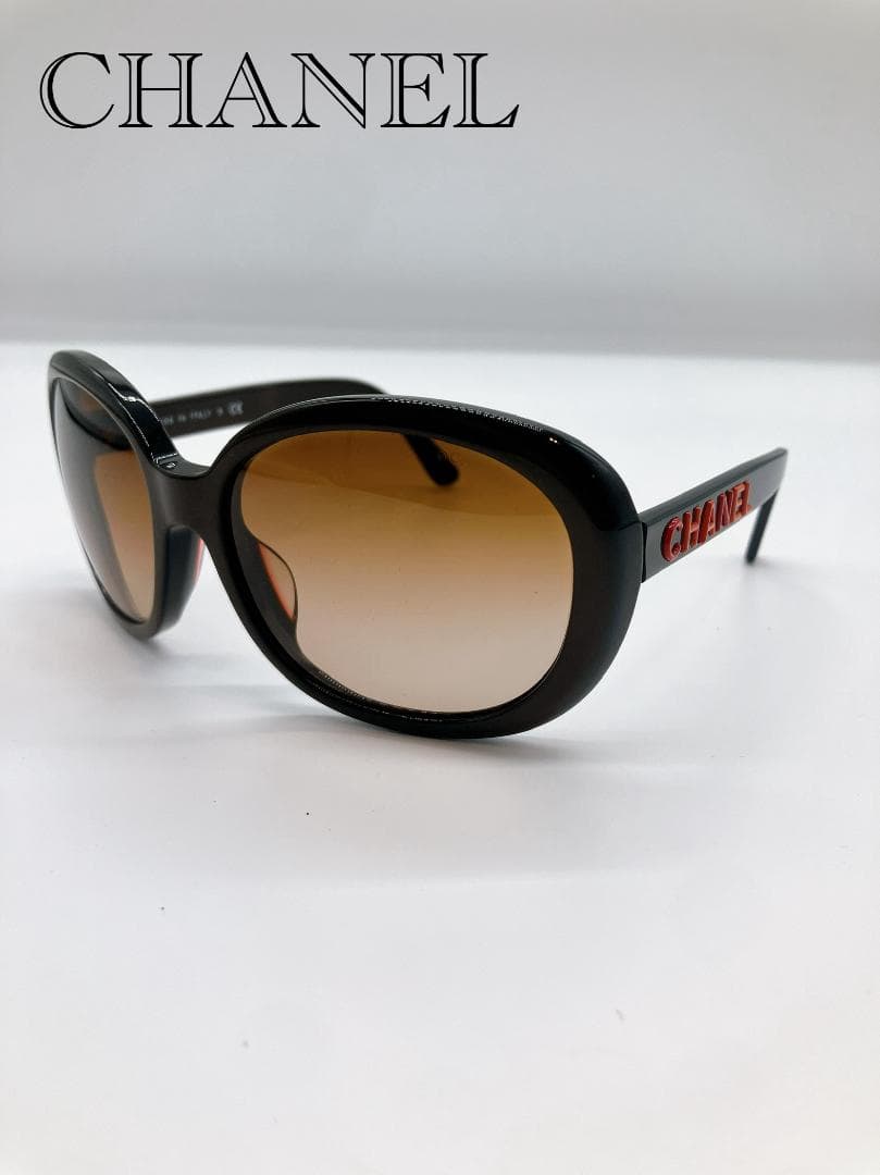 CHANEL 5138-A c.638/3B 56□16 ロゴ サングラス