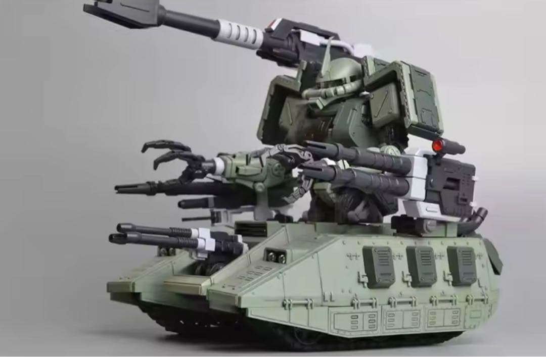 1/100 ザク　タンク LED付属　希少　海外製限定プラモデルラスト在庫