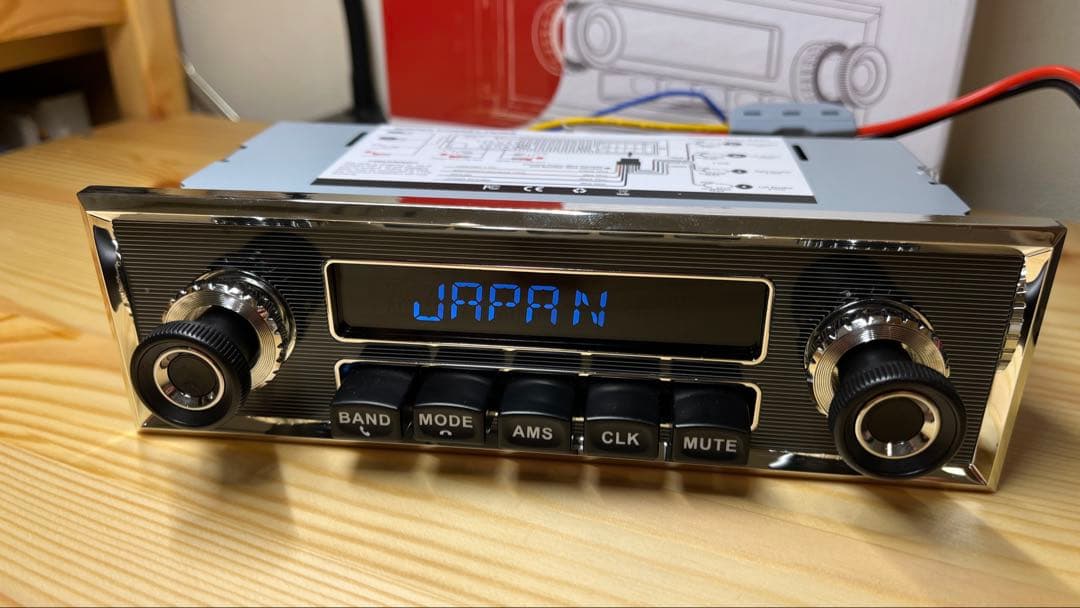【日本周波数】 旧車レトロカーオーディオ（新品未使用）