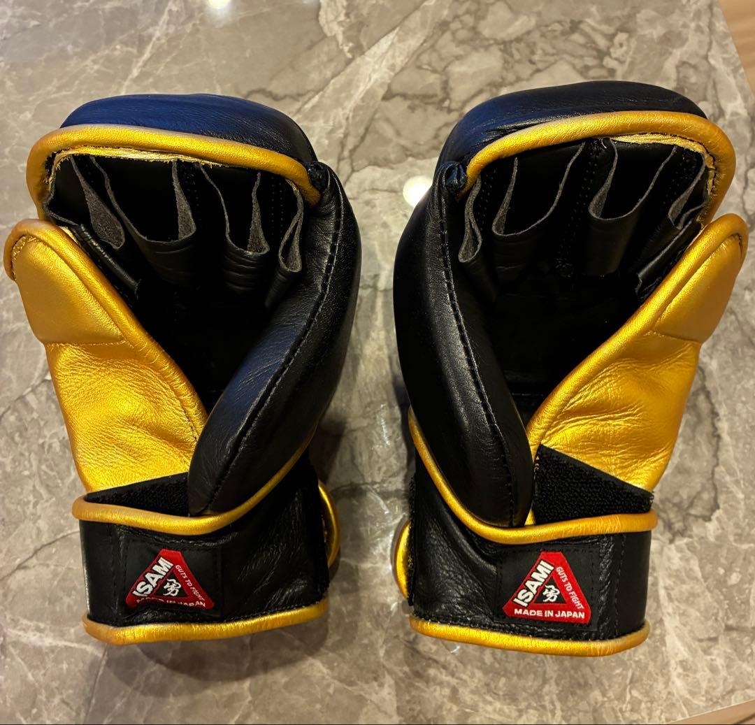 ISAMI パウンドグローブ 黒金