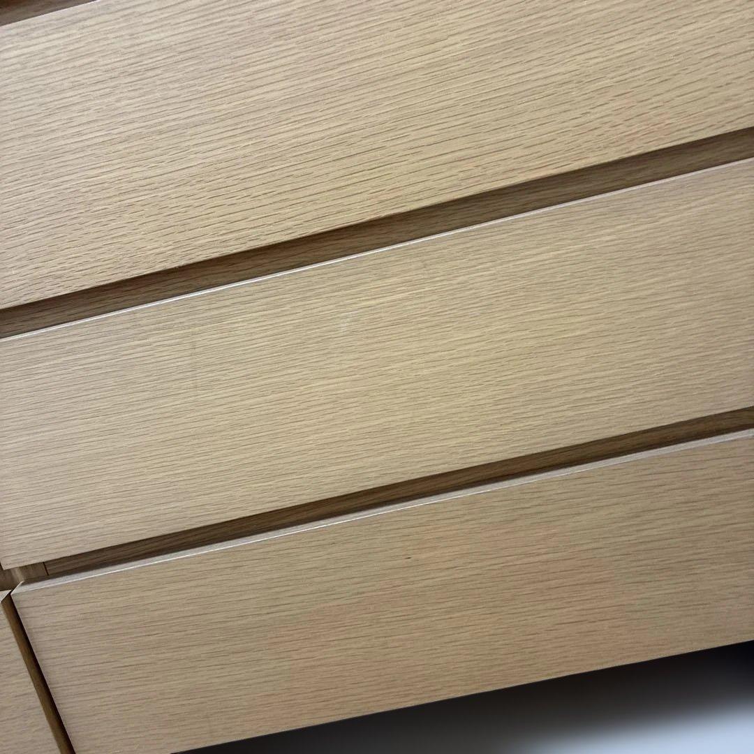 無印良品　オーク材ローチェスト