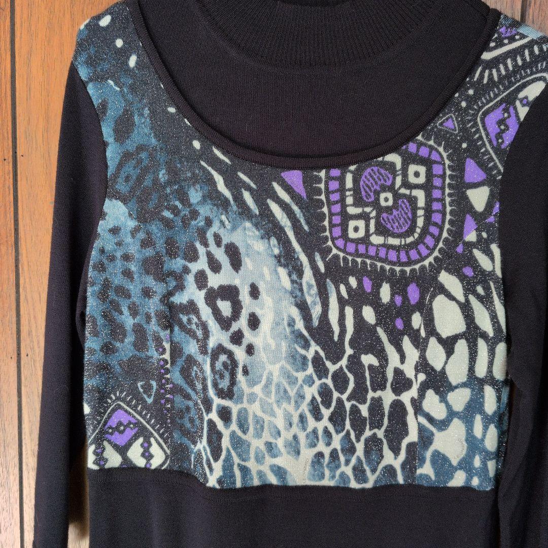 レオナールワンピースカシミア入り