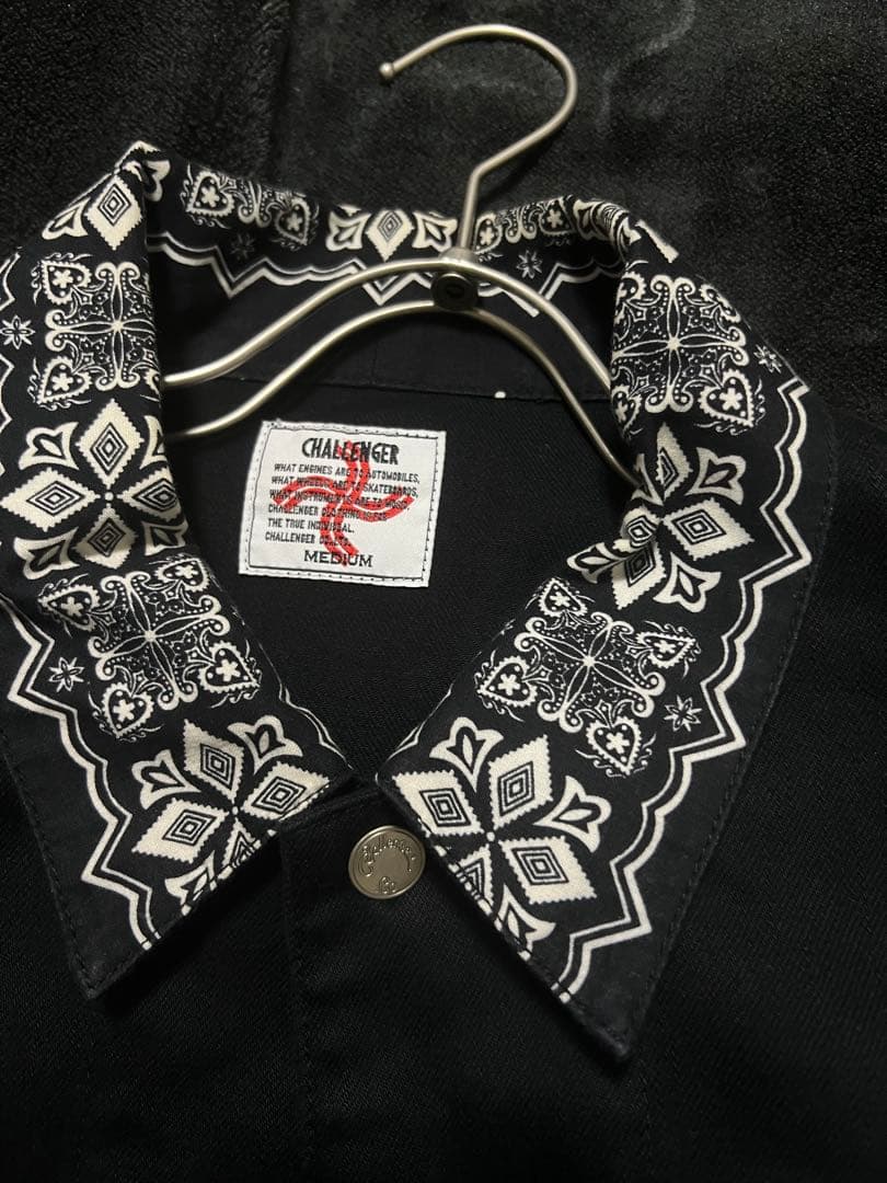 ブラック カバーオール CHALLENGER