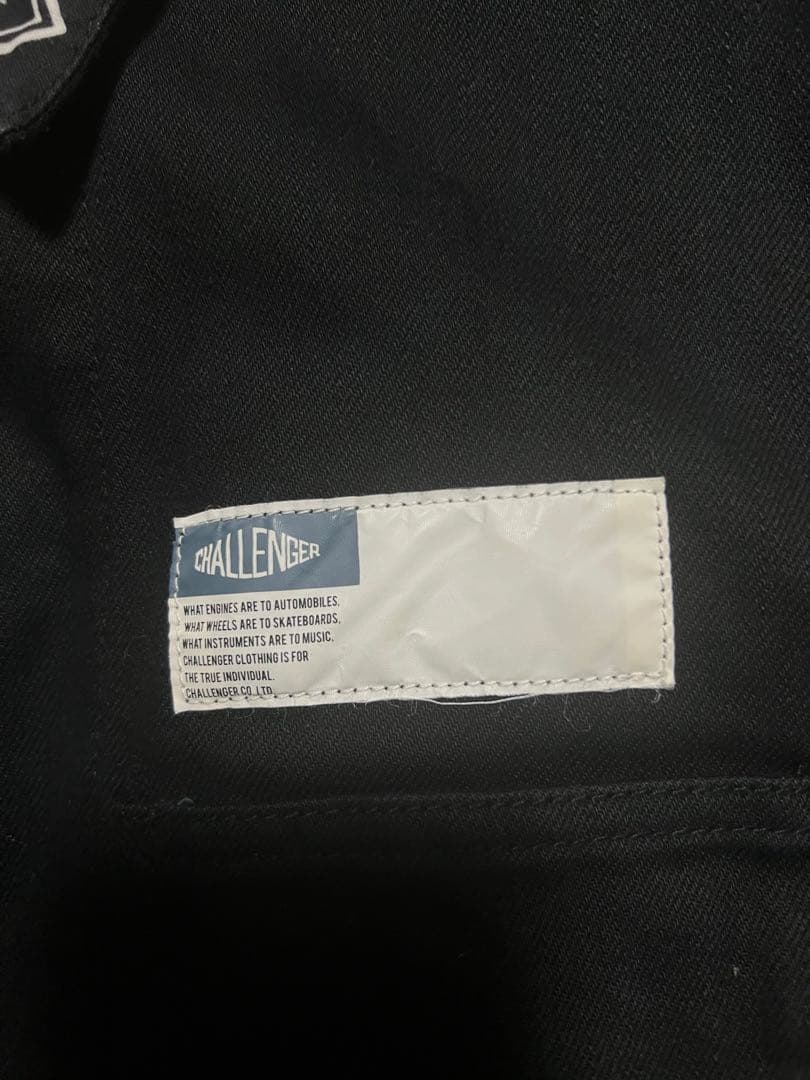 ブラック カバーオール CHALLENGER