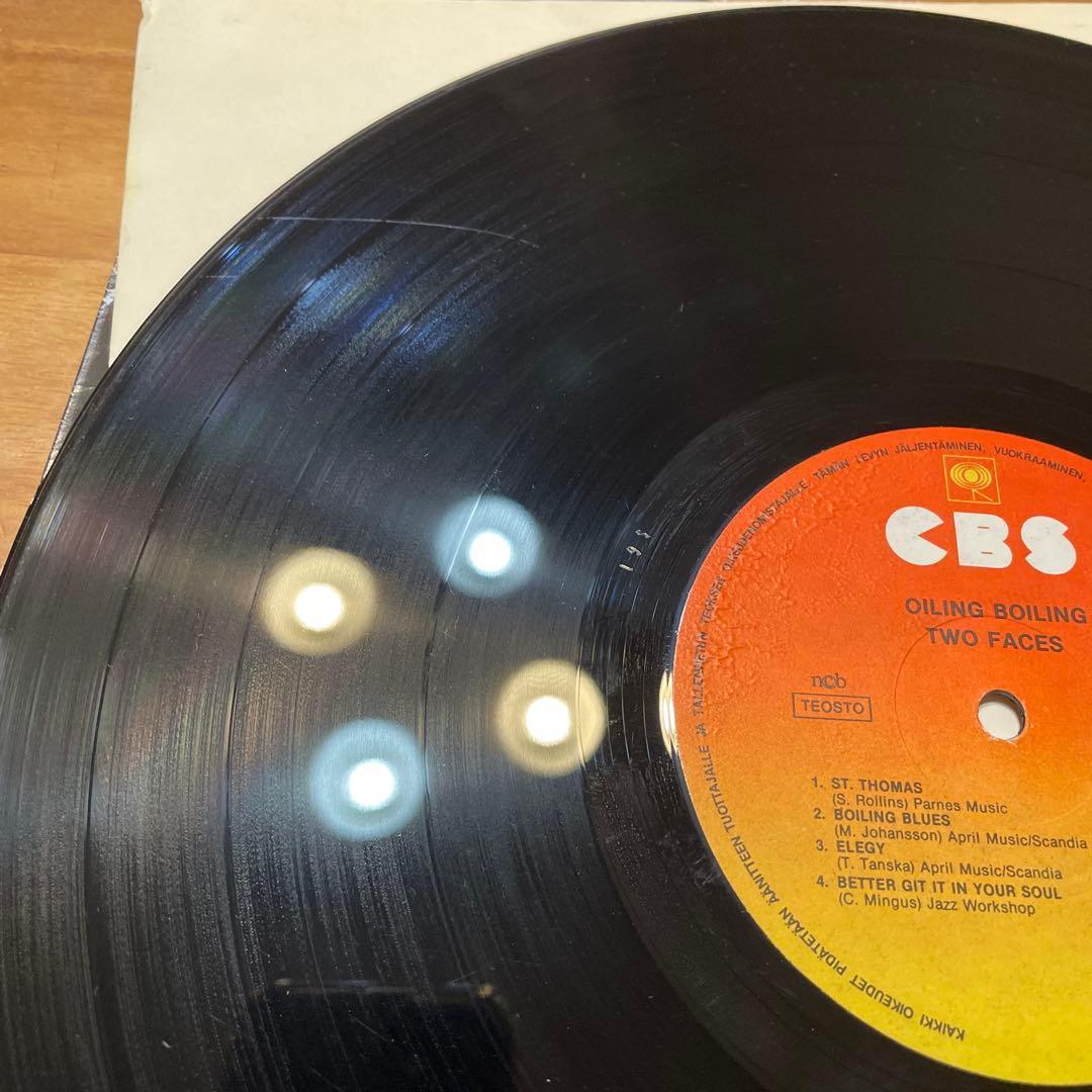 オリジナル レアグル名盤OILING BOILING TWO FACES LP