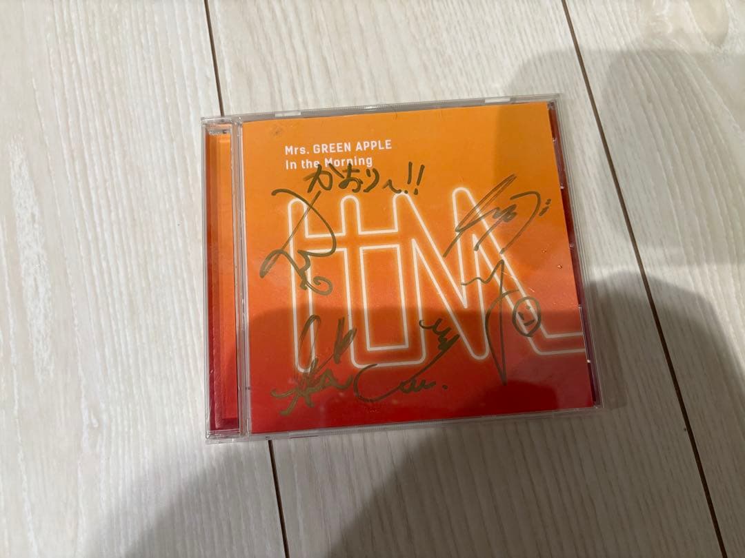 Mrs. GREEN APPLE In the Morning サイン入り
