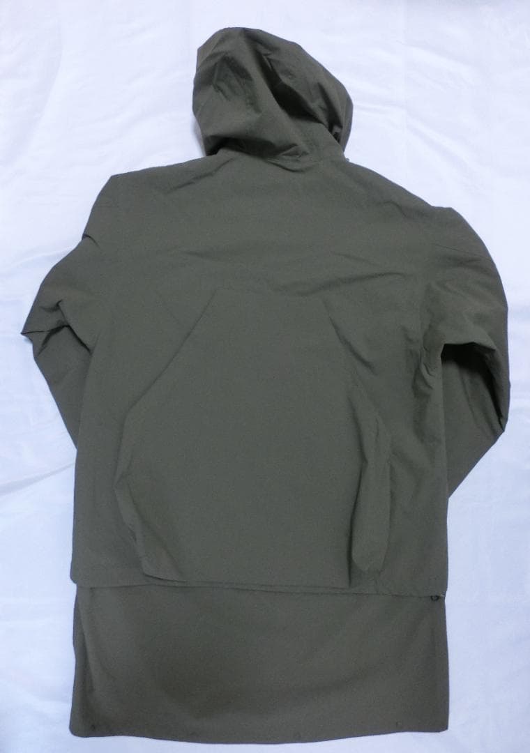 GU ENGINEERED GARMENTS パデッドシェルパーカ L オリーブ