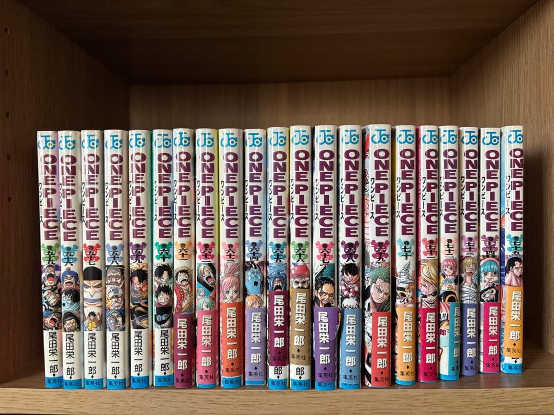 ワンピース　漫画　1巻〜75巻　零