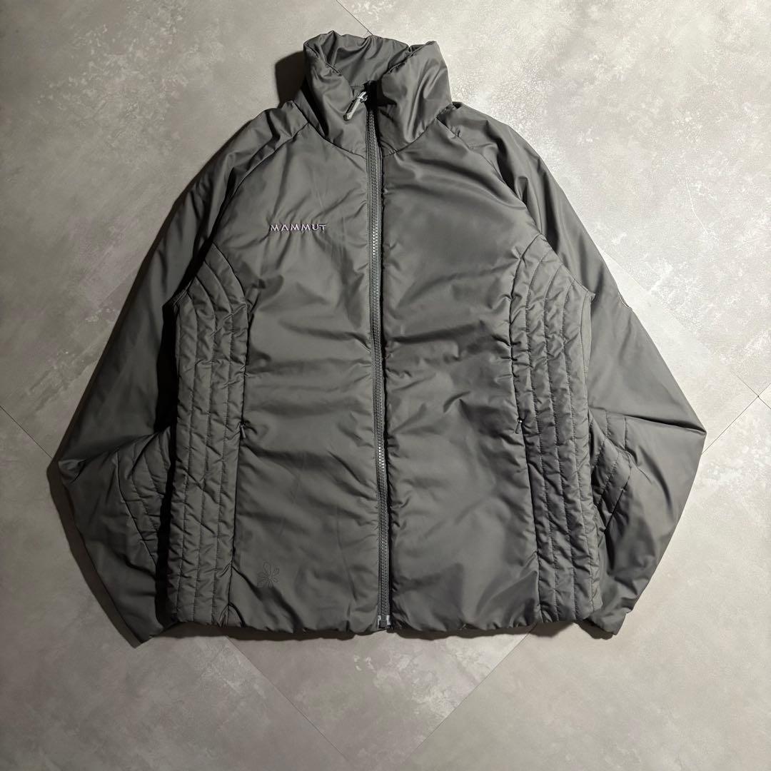 美品 MAMMUT マムート　パフジャケット　インサレーションジャケット　グレー