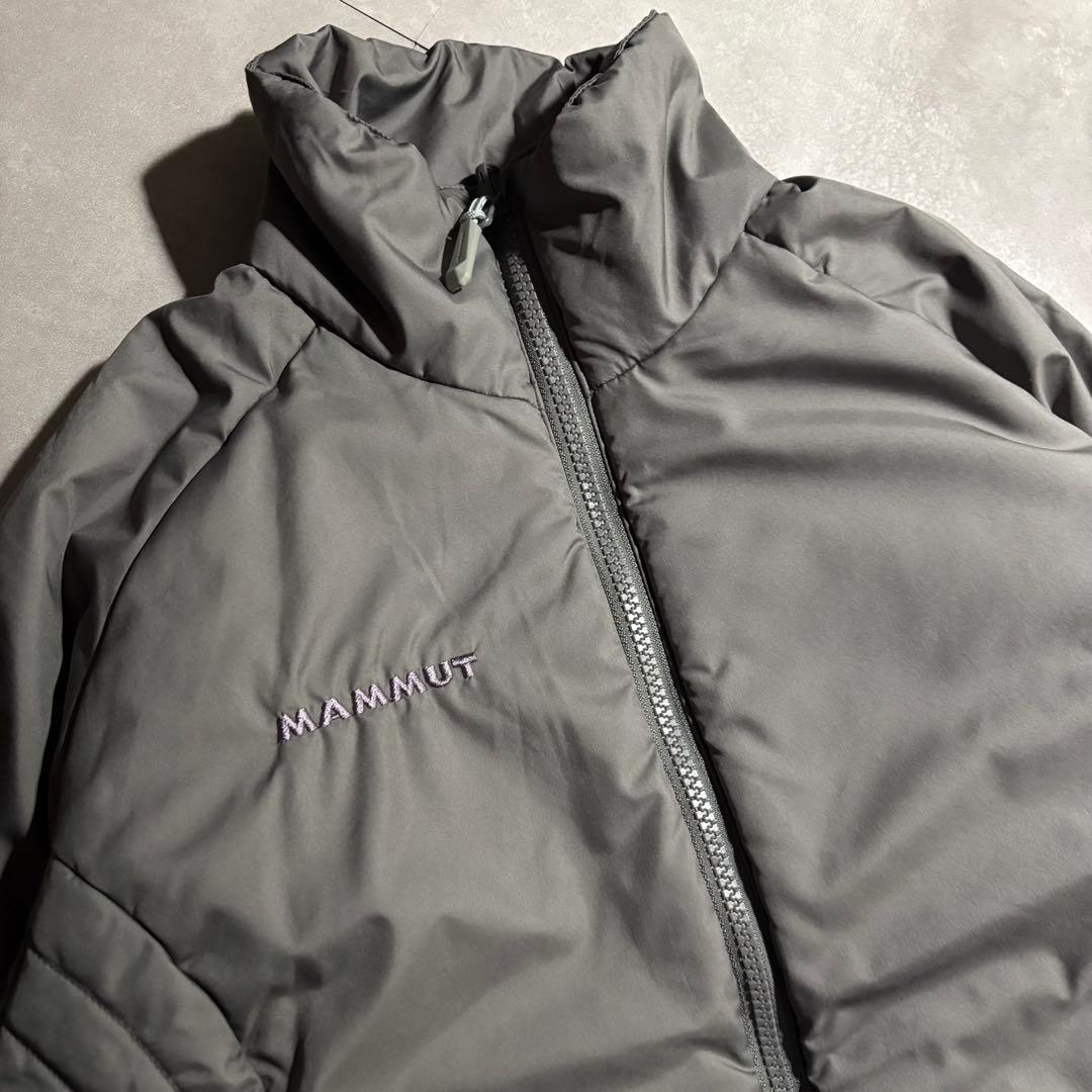 美品 MAMMUT マムート　パフジャケット　インサレーションジャケット　グレー