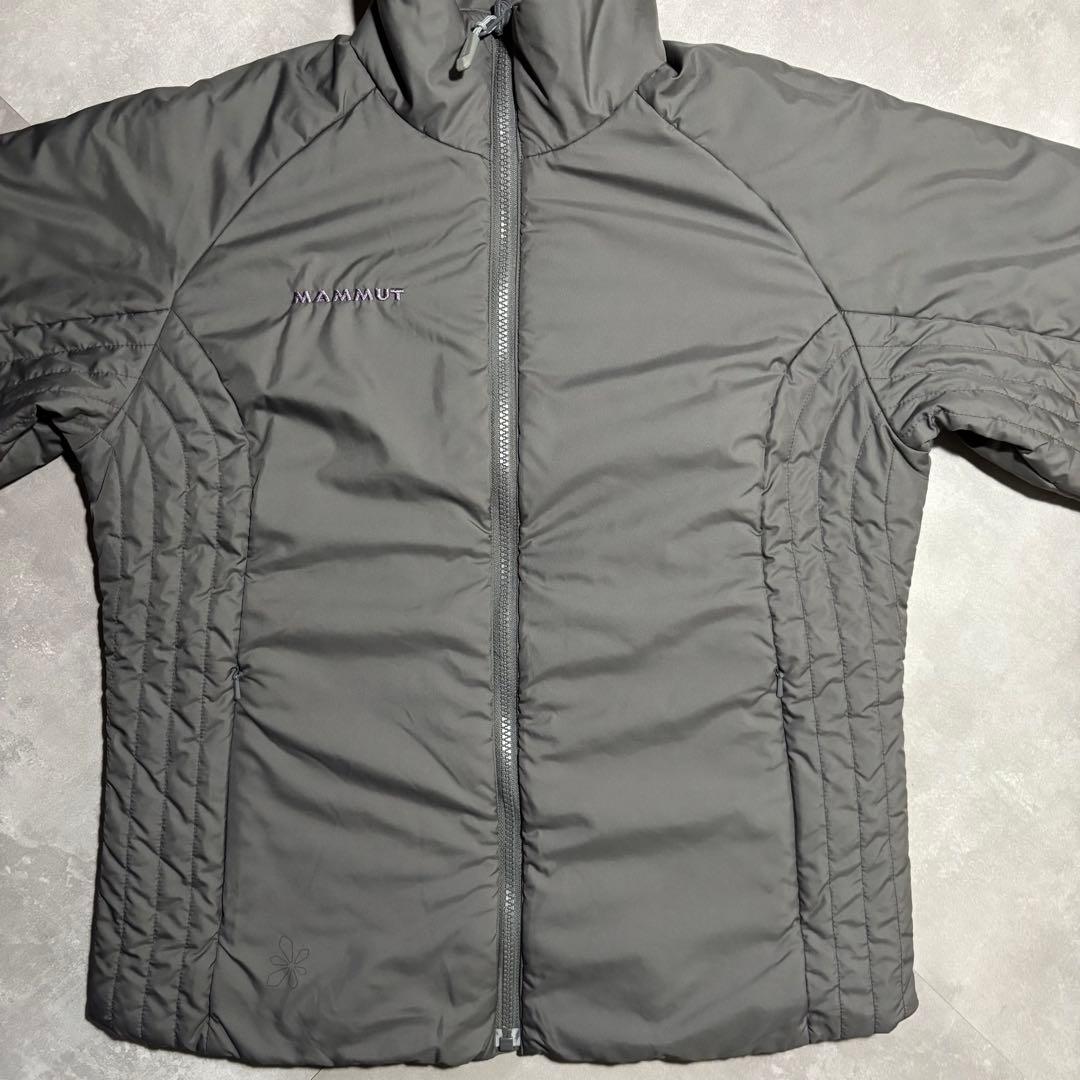 美品 MAMMUT マムート　パフジャケット　インサレーションジャケット　グレー