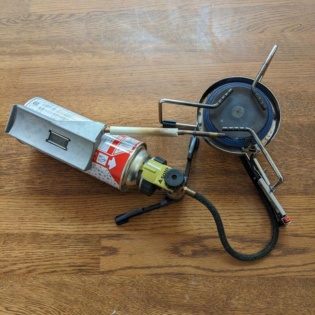 SOTO　シングルバーナー　ST301 パワーブースター付