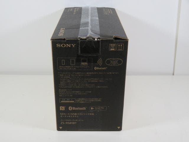 ☆未使用☆ SONY ソニー ZS-RS81BT CDラジオ 語学学習用機能