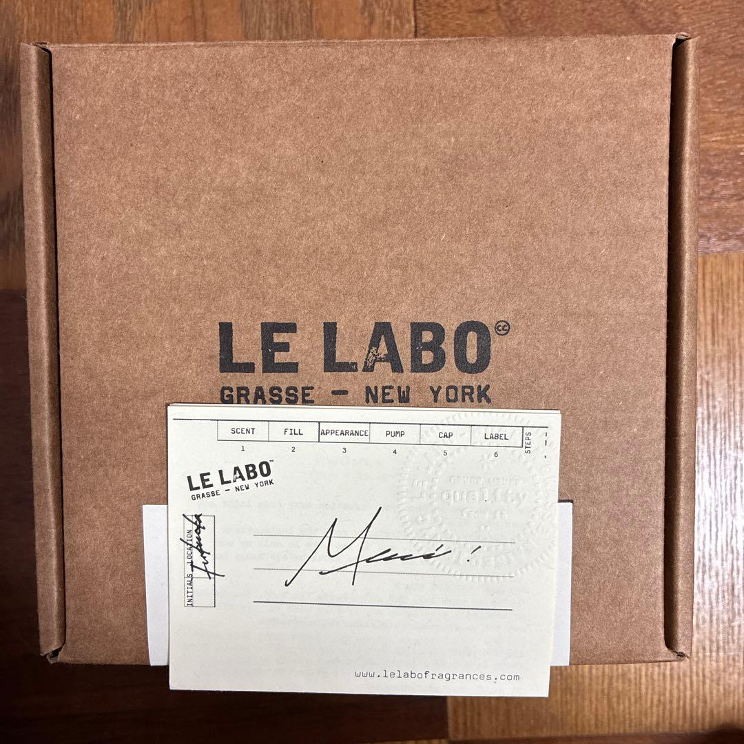 LE LABO LABDANUM 18 50ml オードパルファム