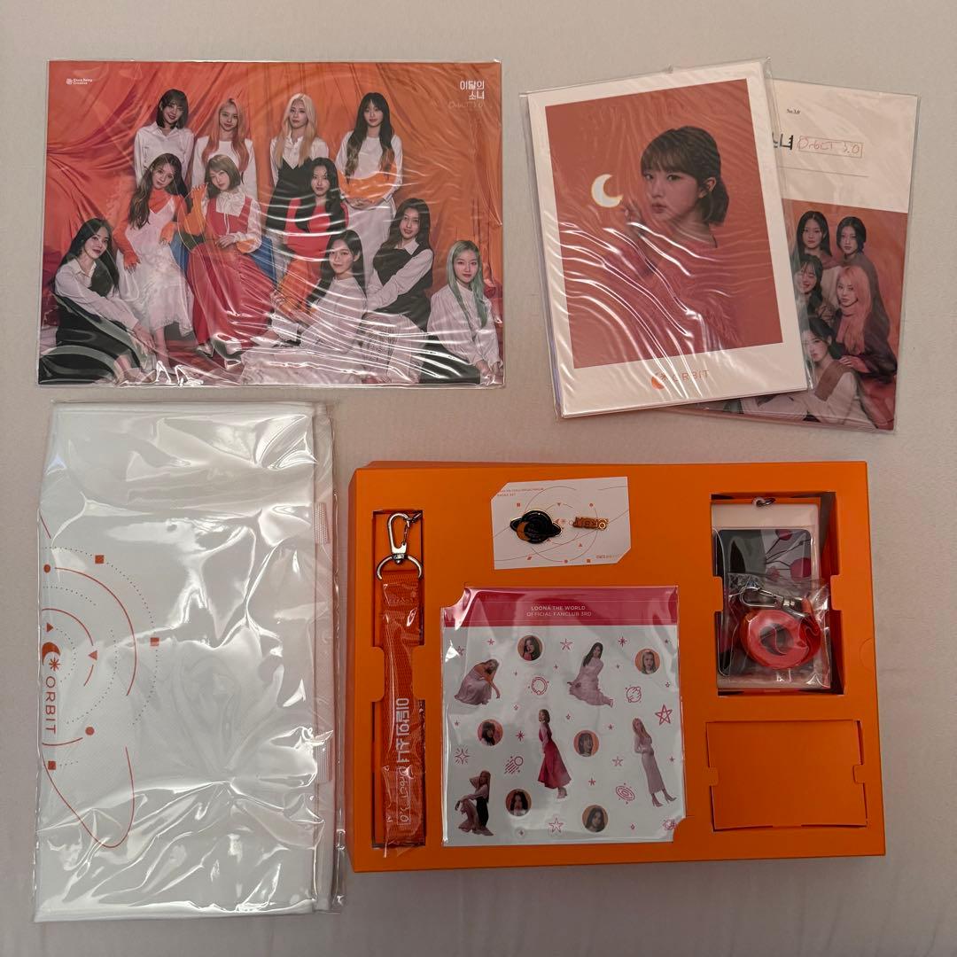 LOONA Orbit 2期 3期 4期 ファンクラブ キット