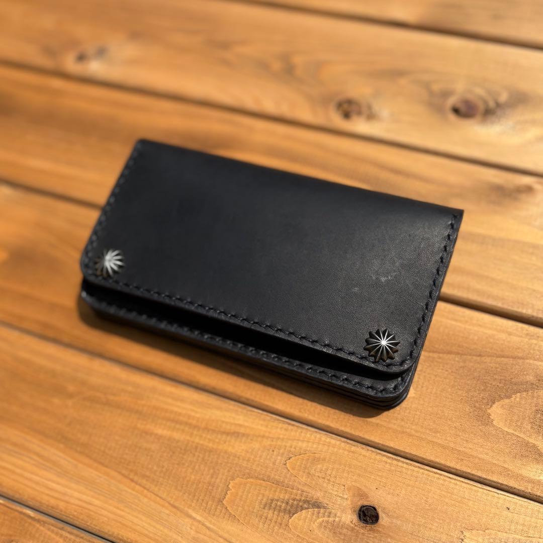 ミドルトラッカーウォレット　アポロコンチョ