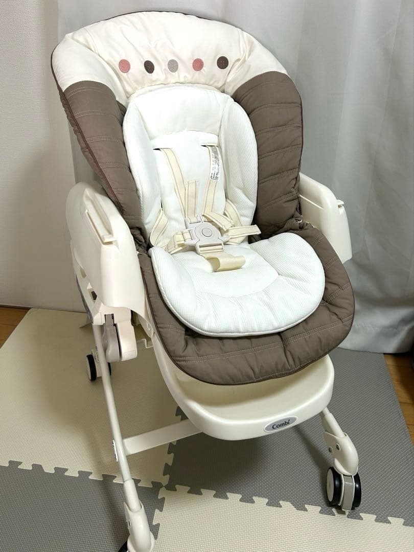 コンビ　ハイローチェア　電動　美品