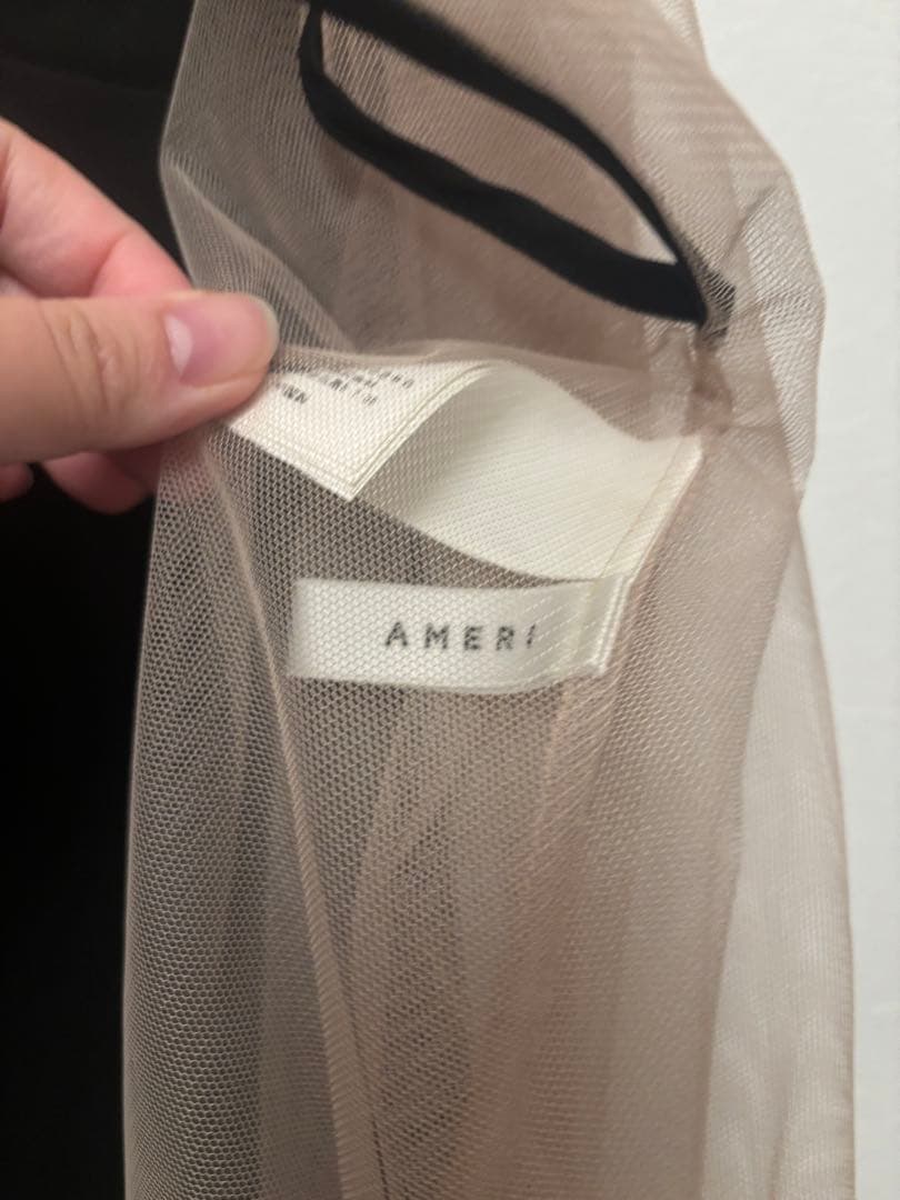 【AMERI VINTAGE 】MANY WAY AIRY VEIL DRESS