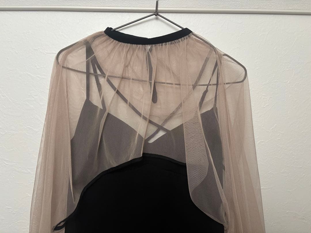 【AMERI VINTAGE 】MANY WAY AIRY VEIL DRESS