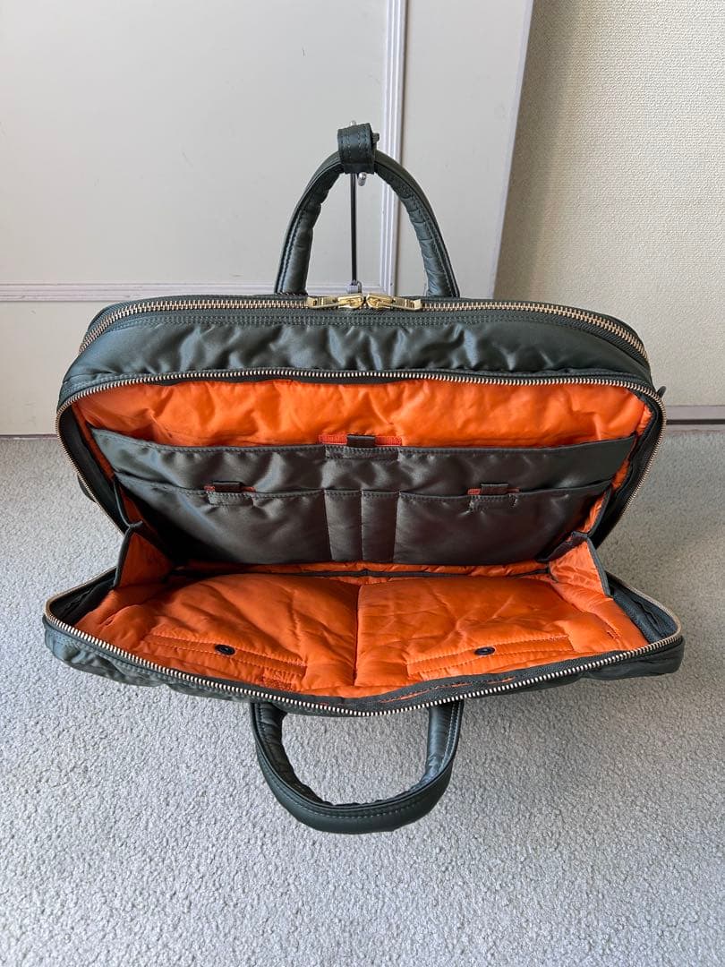 新品 PORTER / TANKER 3WAY DOCUMENTBAGWzip