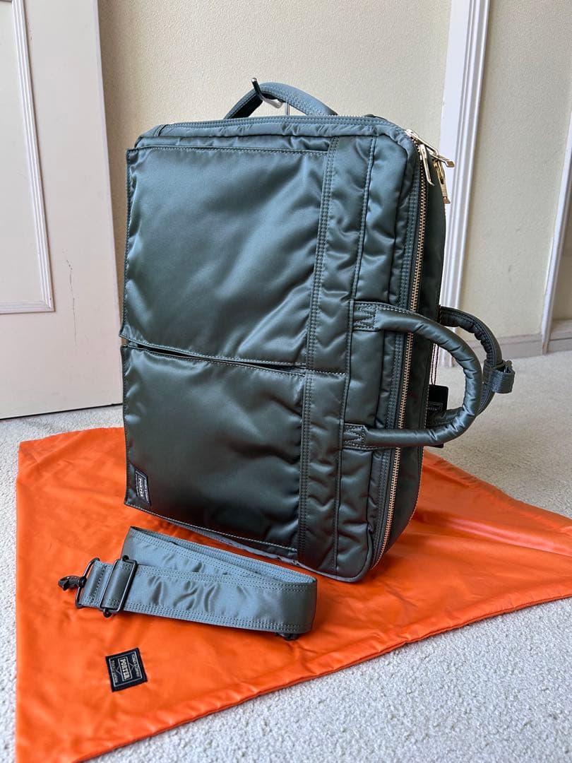新品 PORTER / TANKER 3WAY DOCUMENTBAGWzip