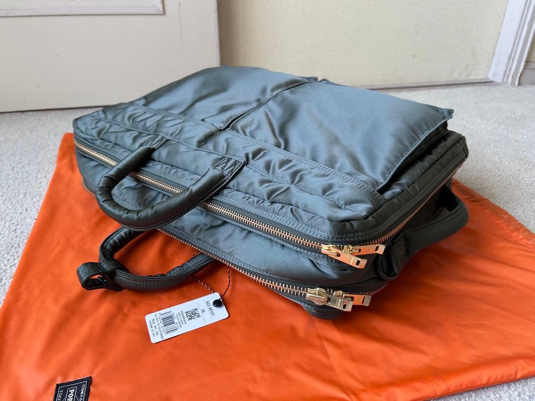 新品 PORTER / TANKER 3WAY DOCUMENTBAGWzip