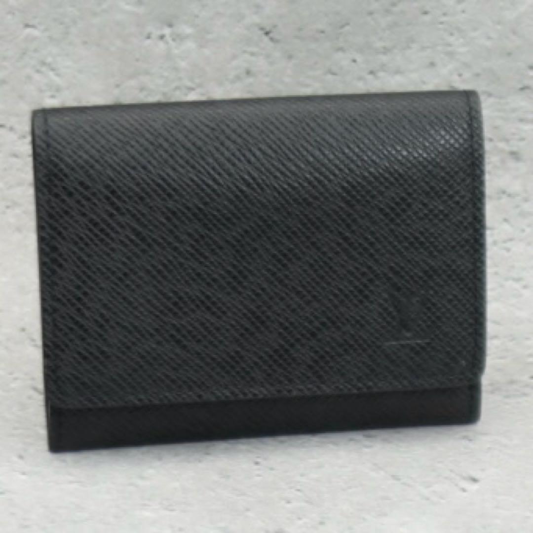 美品 ルイヴィトン 名刺入れ タイガ アンヴェロップ カルトドゥヴィジット