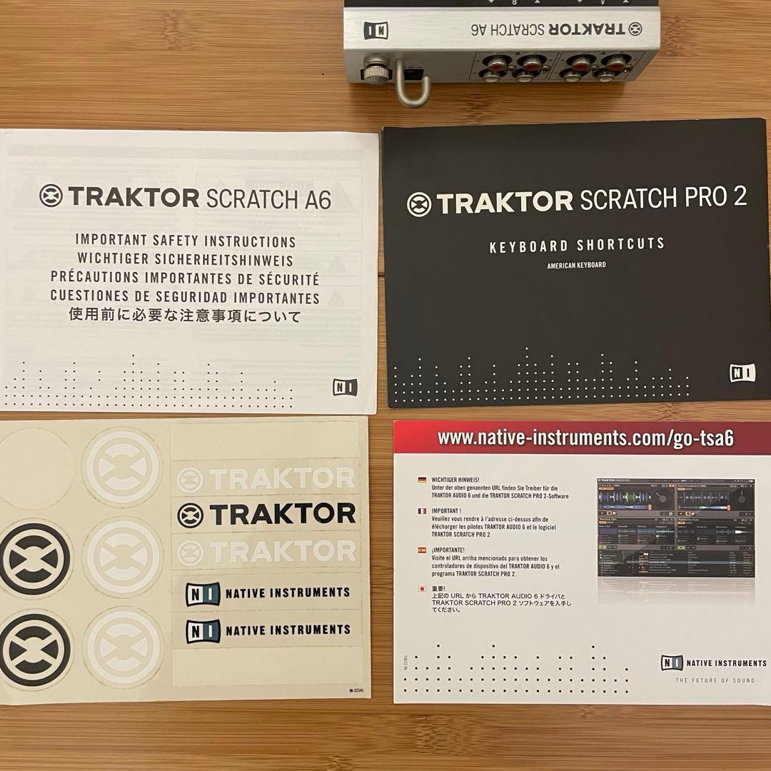 TRAKTOR SCRATCH A6 デジタルバイナルシステムDVS/PCDJ