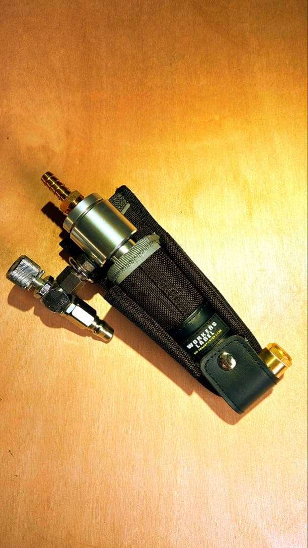 クーラー、中古シゲマツ製流量調整バルブ