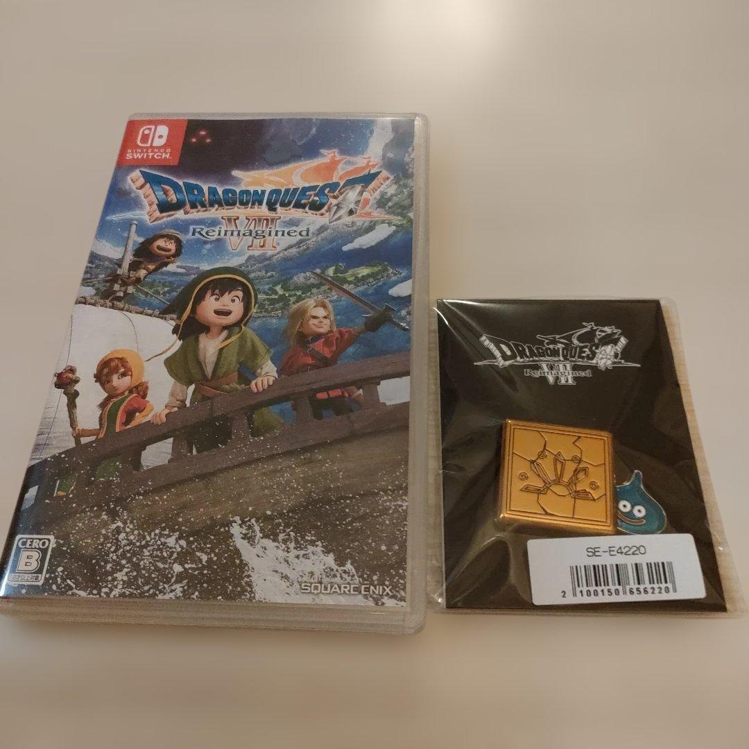 ドラクエ7 リメイク Switch 早期予約特典 ピンズ スライム