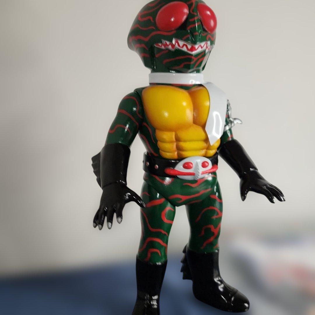 東映レトロソフビコレクション　仮面ライダー　アマゾン　メディコムトイ