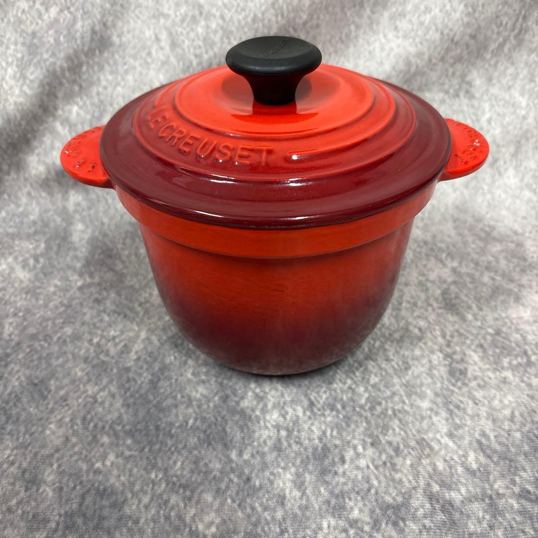 ルクルーゼ　ココットエブリィ　レッド　18cm