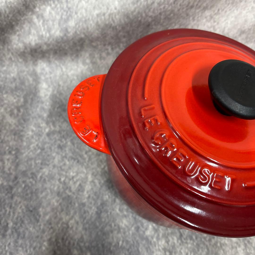 ルクルーゼ　ココットエブリィ　レッド　18cm