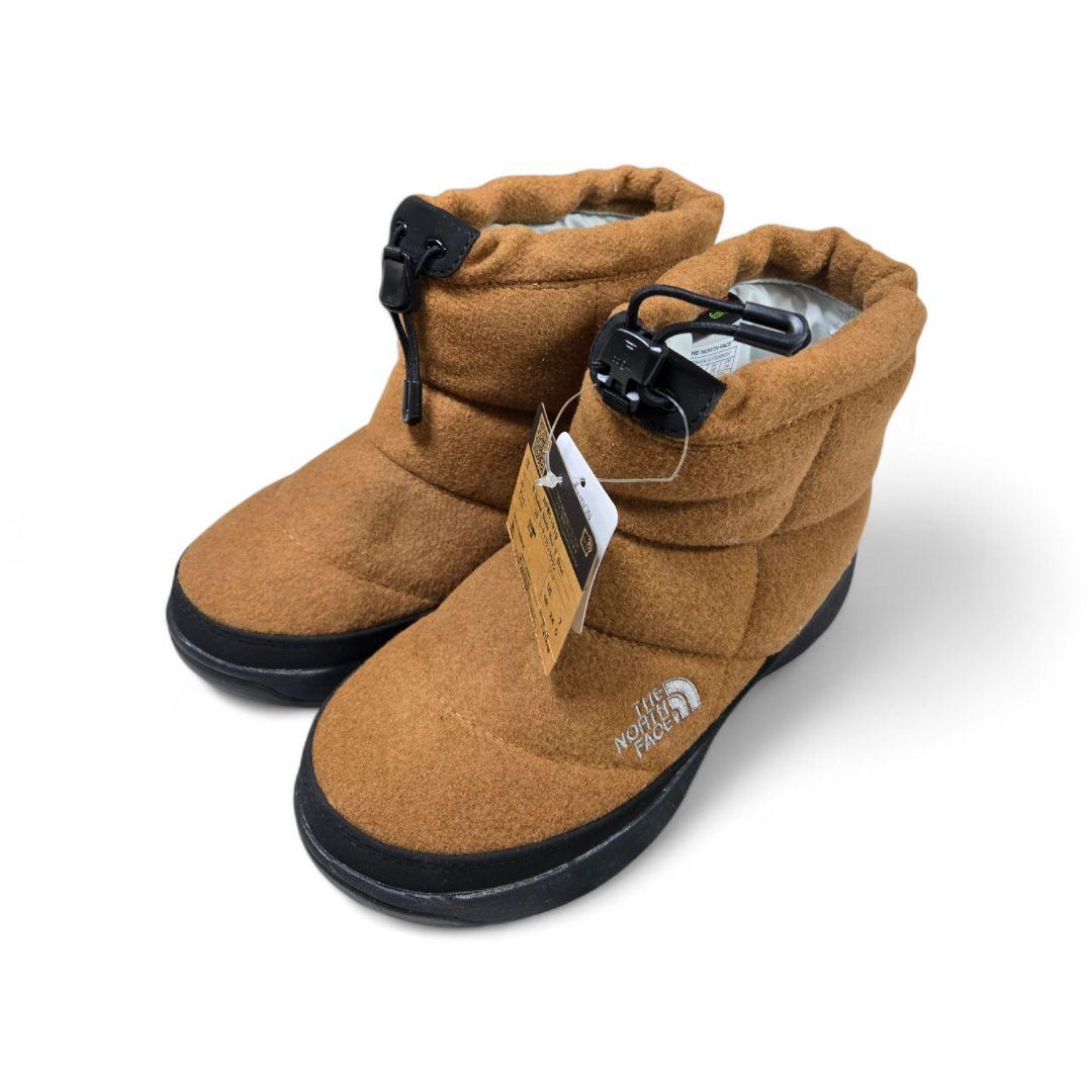 試着のみタグ付 ノースフェイス ヌプシ ブーティー ウール V ショート 24㎝