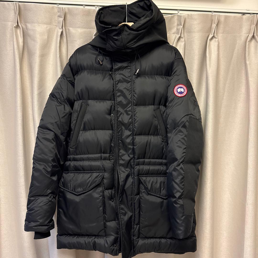   ブラック ダウンジャケット L
