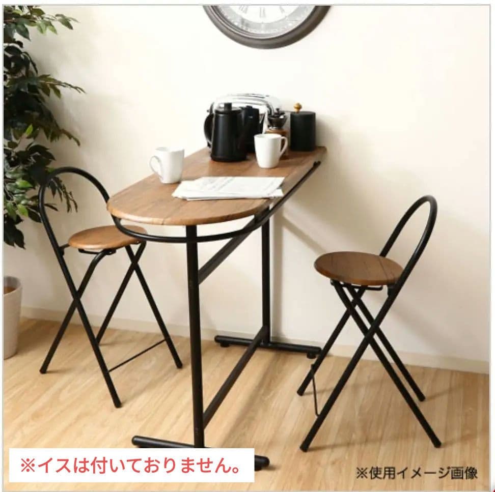 【新品未使用（未開封）】カウンターテーブル（棚板付き）