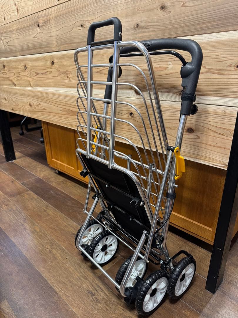 新品　マキテック ノーブルワゴン Mサイズ 大容量 シルバーカー カゴ車