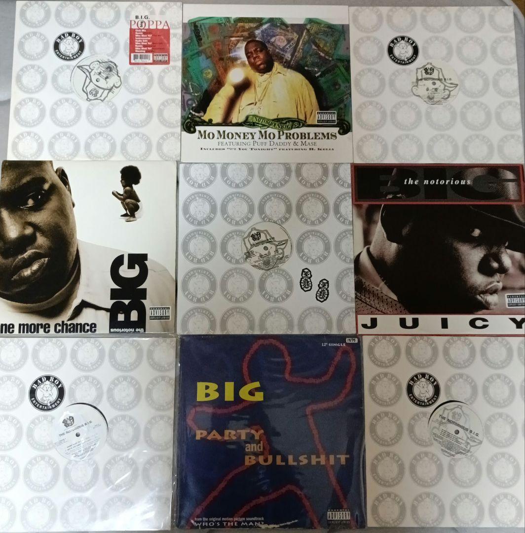 The Notorious B.I.G. 　ヒップホップレコードまとめ売り