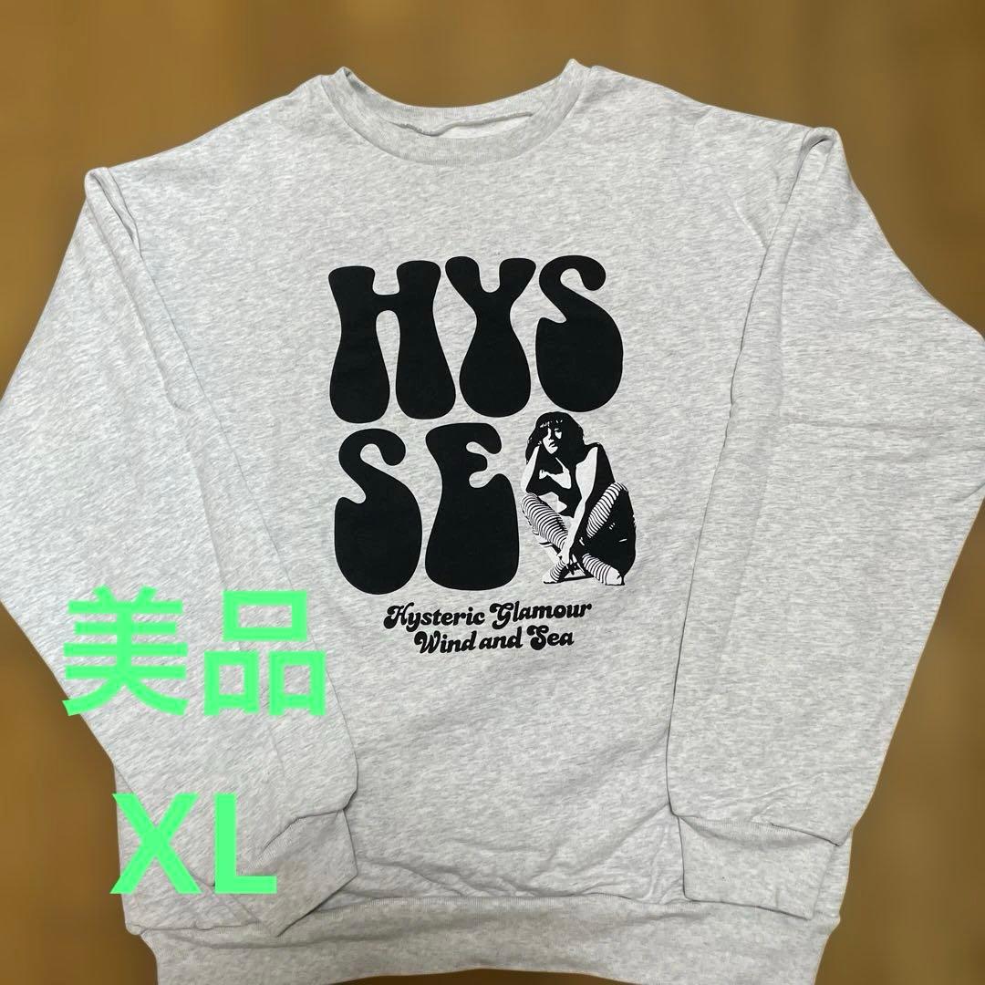 hysteric glamour × wind and sea スウェット　XL
