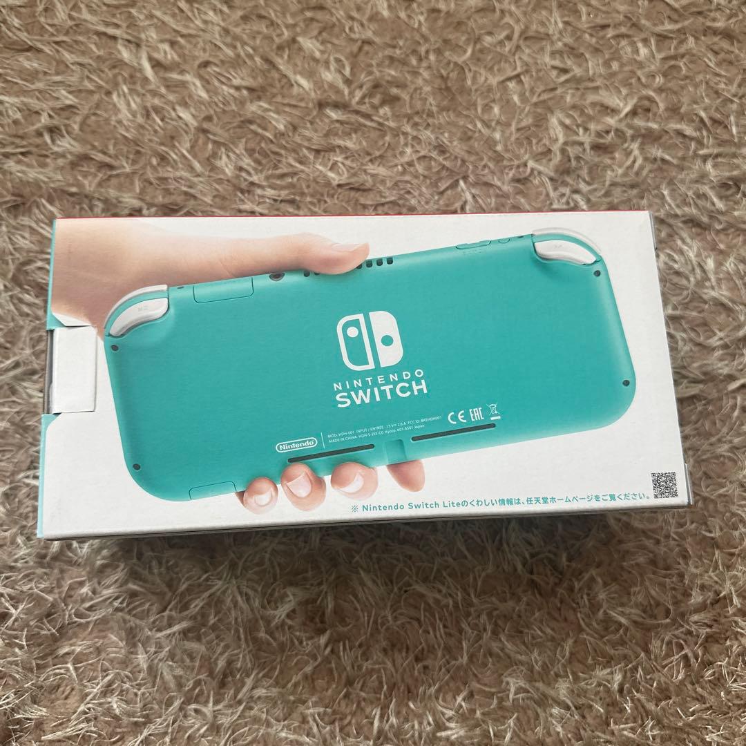 Nintendo Switch Lite ターコイズ 充電器・ゲームソフト付き