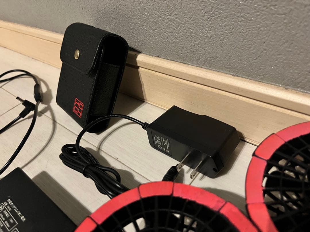 訳あり 村上被服 鳳皇 HOOH 空調服 快適ウェア用バッテリー ファンセット