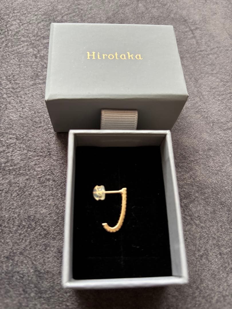 Hirotaka Gossamer ダイヤモンド インナーフック ピアスM