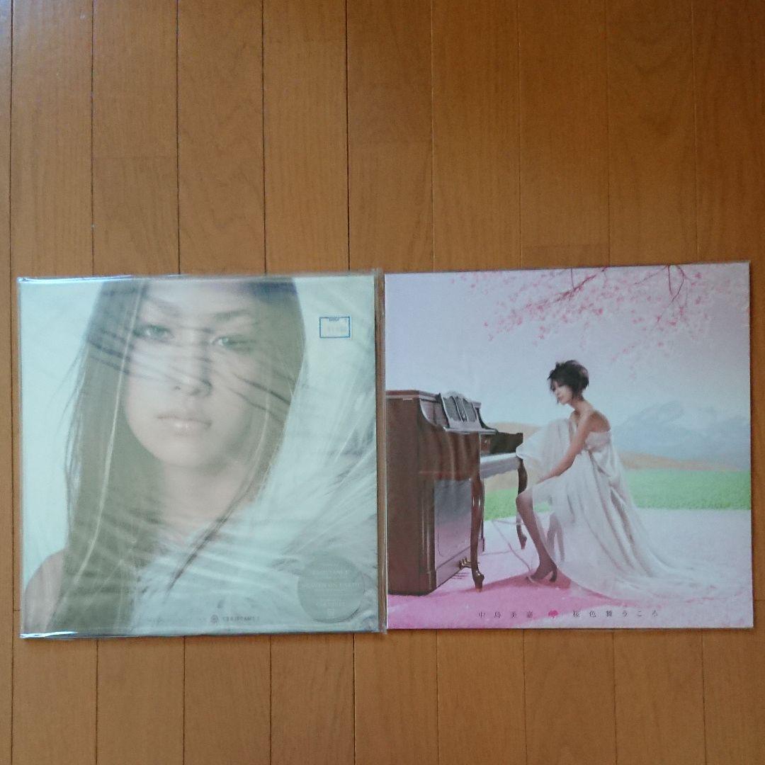 新品未開封‼中島美嘉レコード2枚セット【RESISTANCE】【桜色舞うころ】