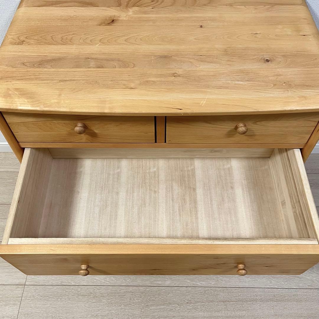 (ち40)吉桂 3段チェスト 洋服タンス 箪笥 ローチェスト 北欧インテリア