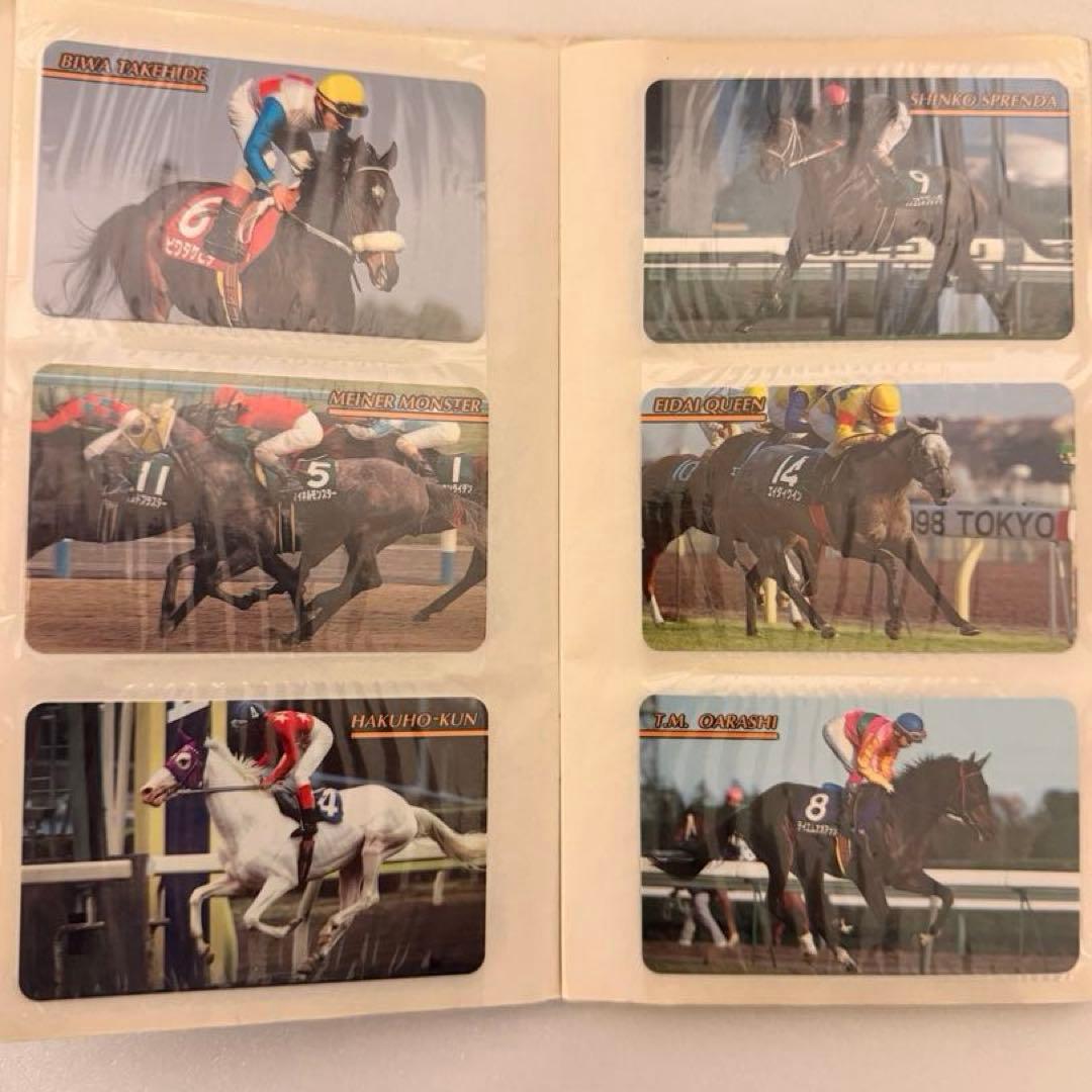 まねき馬倶楽部 馬手箱 競馬カード まとめ売り